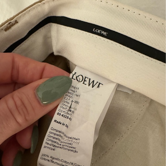 Loewe Straight Leg Logo Pants - Picture 3 of 14